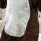 Womens Reindeer Suit with Hood Brown and White Plush with Antlers Red Nose and Mitts